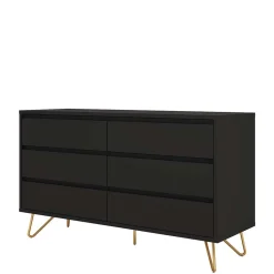 Wohnen Sideboards<Dunkelgraue Kommode im Skandinavischen Stil - Palium