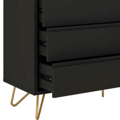 Wohnen Sideboards<Dunkelgraue Kommode im Skandinavischen Stil - Palium