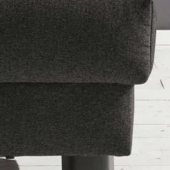 Wohnen Sofas<Dunkelgrauer Flachgewebe Sessel mit Schlaffunktion - Emli