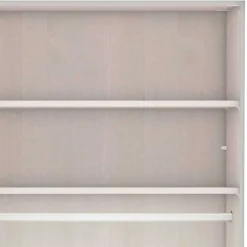 Wohnen Kleiderschränke|Schränke<Dunkelgrauer Schlafzimmerschrank 4-türig - Mataram