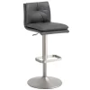 Wohnen Hocker<Dunkelgrauer Tresenstuhl in modernem Design - Bultino