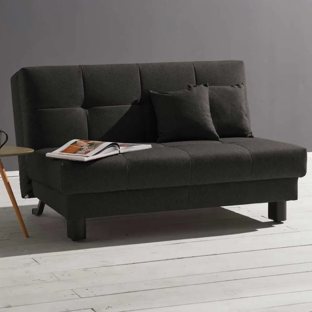 Wohnen Sofas<Dunkelgraues Faltsofa aus Velours - Jacksons