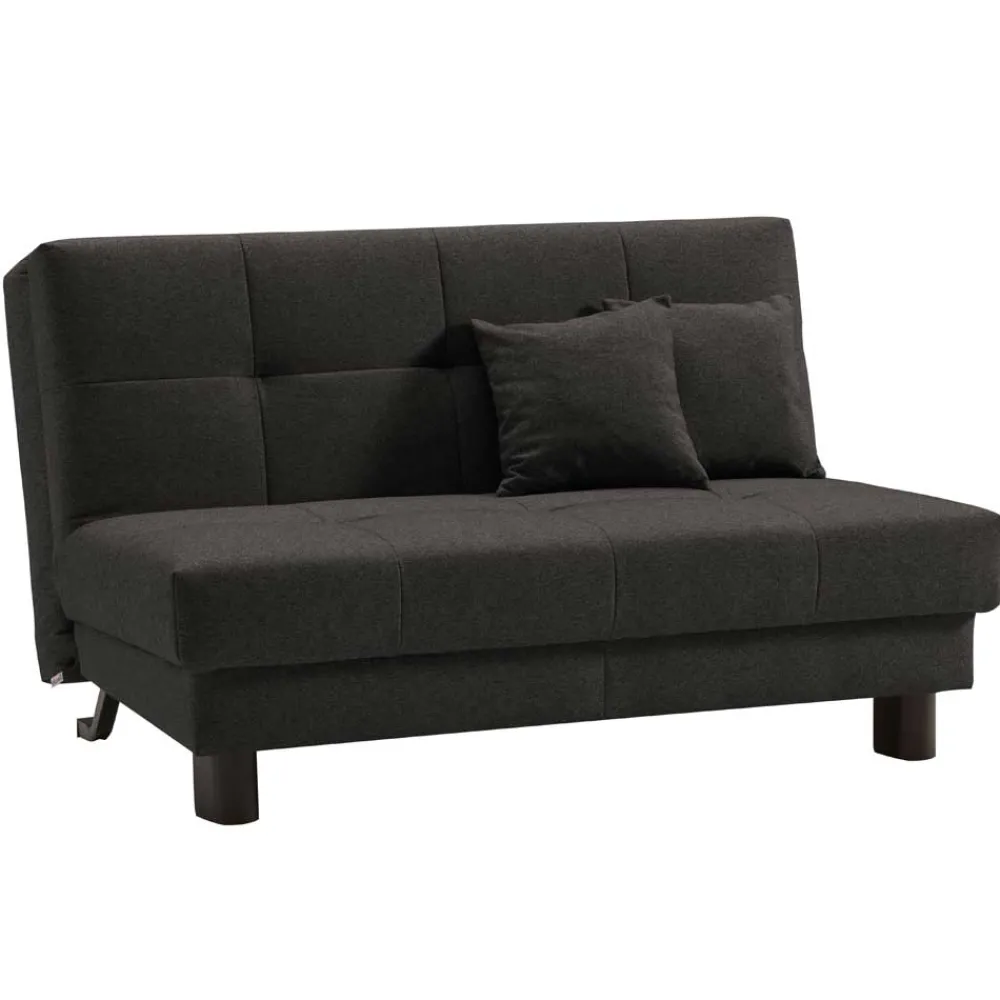 Wohnen Sofas<Dunkelgraues Faltsofa aus Velours - Jacksons