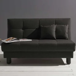 Wohnen Sofas<Dunkelgraues Faltsofa aus Velours - Jacksons