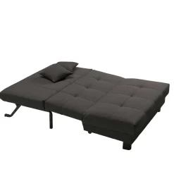 Wohnen Sofas<Dunkelgraues Faltsofa aus Velours - Jacksons
