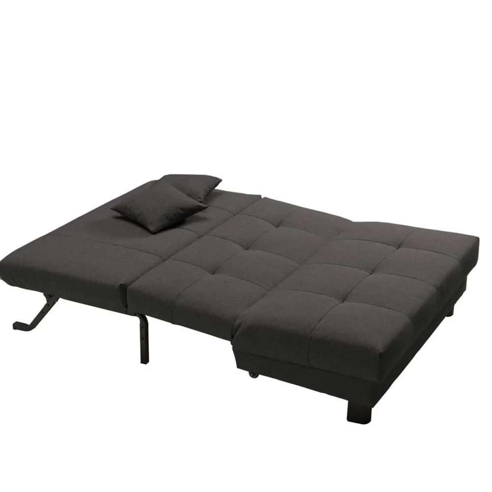 Wohnen Sofas<Dunkelgraues Faltsofa aus Velours - Jacksons