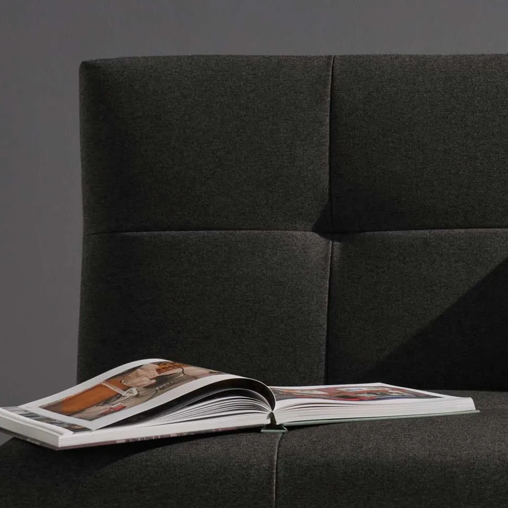 Wohnen Sofas<Dunkelgraues Faltsofa aus Velours - Jacksons