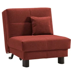 Wohnen Sofas<Dunkelroter Sessel mit Bettfunktion - Vionory