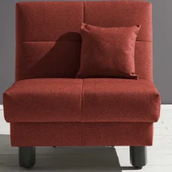Wohnen Sofas<Dunkelroter Sessel mit Bettfunktion - Vionory