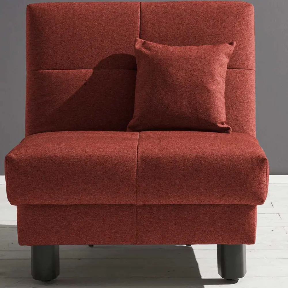 Wohnen Sofas<Dunkelroter Sessel mit Bettfunktion - Vionory