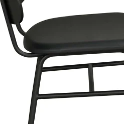 Wohnen Sitzgruppe<Dunkle Essgruppe im Skandi Design - Casna (siebenteilig)