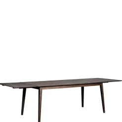 Wohnen Sitzgruppe<Dunkle Essgruppe im Skandi Design - Casna (siebenteilig)