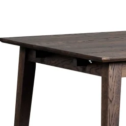 Wohnen Sitzgruppe<Dunkle Essgruppe im Skandi Design - Casna (siebenteilig)
