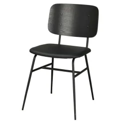 Wohnen Sitzgruppe<Dunkle Essgruppe im Skandi Design - Casna (siebenteilig)