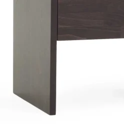 Wohnen Kommoden<Dunkler Nachtschrank Lidoral aus Buche Massivholz