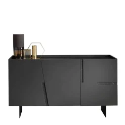 Wohnen Sideboards<Dunkles Design Sideboard 160 cm breit - Dreamings