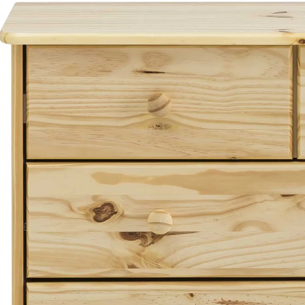 Wohnen Kommoden<Echtholz Kommode aus Kiefer Massivholz - Eildon