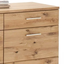 Wohnen Sideboards<Echtholz Sideboard in Eiche Bianco - Crokas