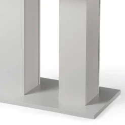 Wohnen Sitzgruppe<Eckbank Gruppe in Schwarz Weiß - Enevo (vierteilig)