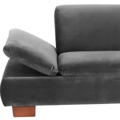 Wohnen Sofas<Eckcouch in Anthrazit mit Nussbaum Braun - Sevilaca