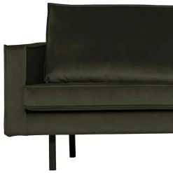 Wohnen Sofas<Eckcouch in Dunkelgrün Velvet - Mapel