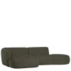 Wohnen Sofas<Eckcouch in Graugrün Webstoff - Grover
