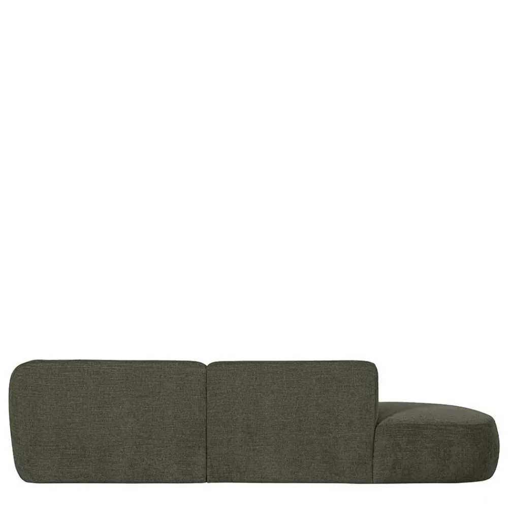 Wohnen Sofas<Eckcouch in Graugrün Webstoff - Grover