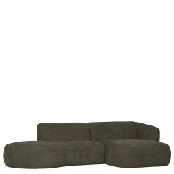 Wohnen Sofas<Eckcouch in Graugrün Webstoff - Grover