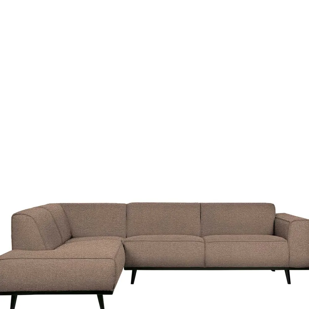 Wohnen Sofas<Eckcouch in hellem Braun Buklee - Mercana