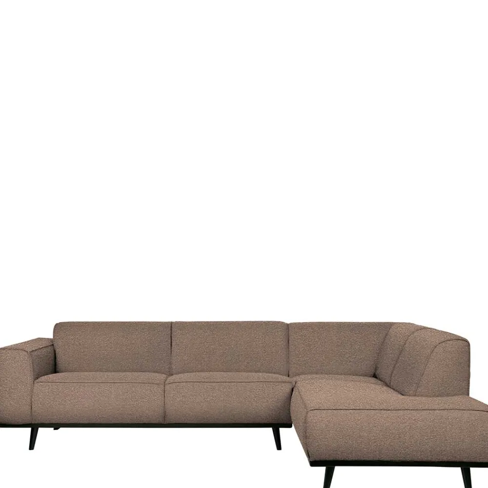 Wohnen Sofas<Eckcouch in hellem Braun Buklee - Mercana