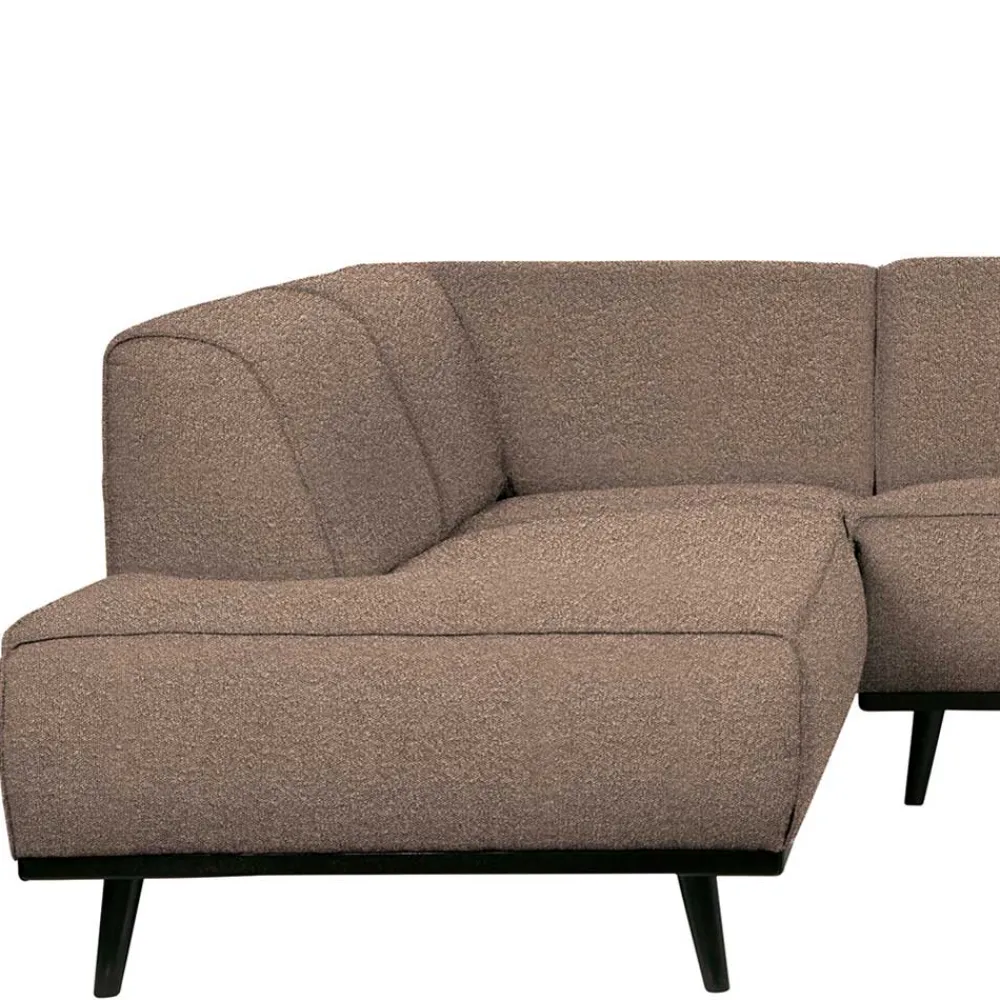 Wohnen Sofas<Eckcouch in hellem Braun Buklee - Mercana