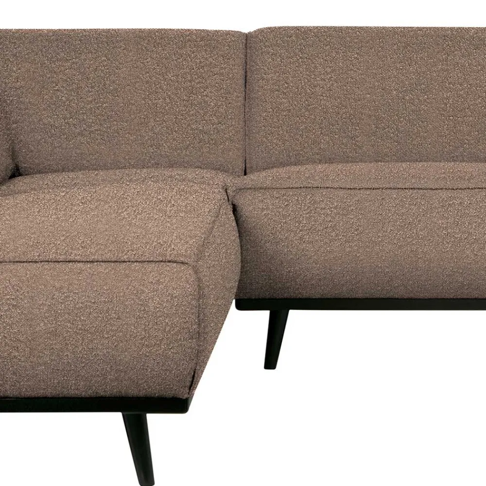 Wohnen Sofas<Eckcouch in hellem Braun Buklee - Mercana