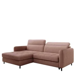 Wohnen Betten|Sofas<Eckcouch Schlafsofa in Altrosa - Drujano