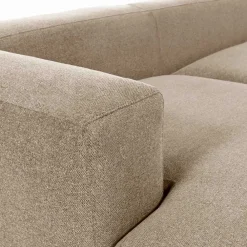 Wohnen Sofas<Eckcouch Sofalandschaft in Beige Chenille - Ruhnau