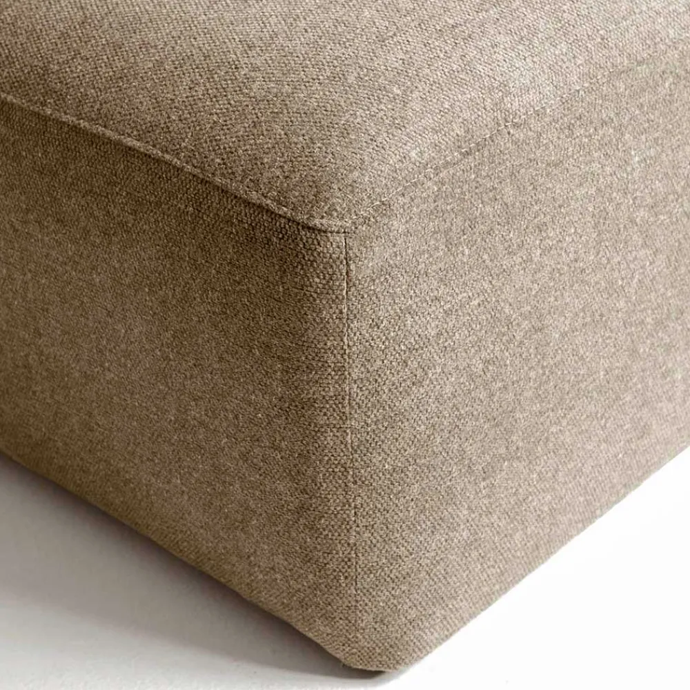 Wohnen Sofas<Eckcouch Sofalandschaft in Beige Chenille - Ruhnau
