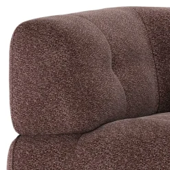 Wohnen Sofas<Eckelement mit Strukturstoff-Bezug in Mauve - Manilo