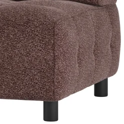 Wohnen Sofas<Eckelement mit Strukturstoff-Bezug in Mauve - Manilo
