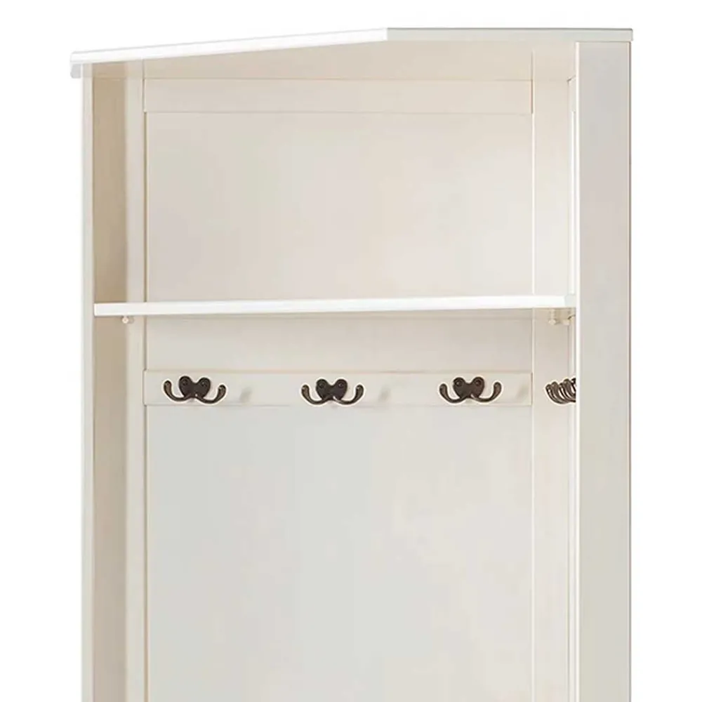 Wohnen Garderoben<Eckgarderobe in Weiß - Cianova