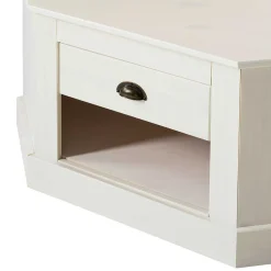 Wohnen Garderoben<Eckgarderobe in Weiß - Cianova