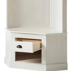 Wohnen Garderoben<Eckgarderobe in Weiß - Cianova