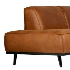 Wohnen Sofas<Eckgarnitur Ledercouch in Cognac - Liano