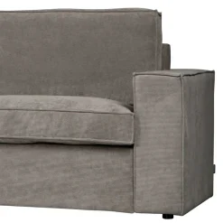 Wohnen Sofas<Ecksofa Hope aus Cord-Webstoff und Massivholz