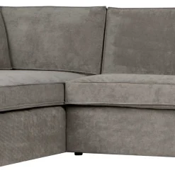 Wohnen Sofas<Ecksofa Hope aus Cord-Webstoff und Massivholz
