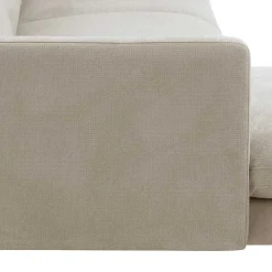 Wohnen Sofas<Ecksofa in Beige mit Schwarz - Roco