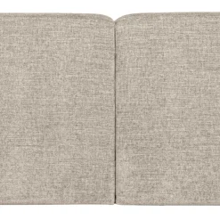 Wohnen Sofas<Ecksofa in Beige Webstoffbezug - Mauricios