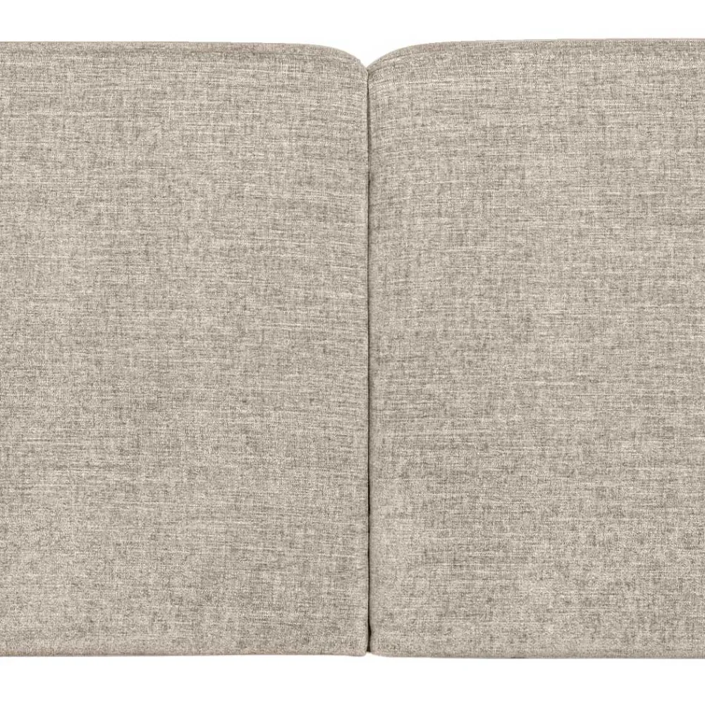 Wohnen Sofas<Ecksofa in Beige Webstoffbezug - Mauricios