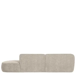 Wohnen Sofas<Ecksofa in Beige Webstoffbezug - Mauricios
