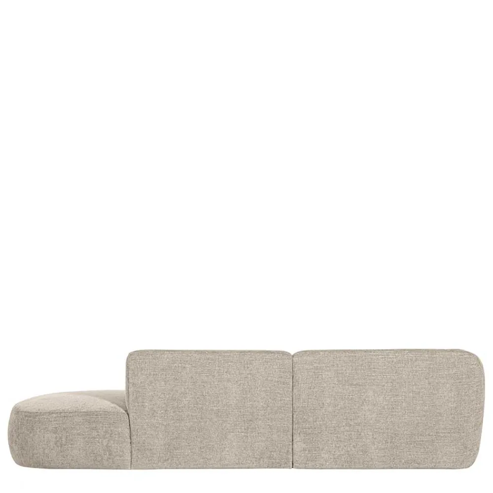 Wohnen Sofas<Ecksofa in Beige Webstoffbezug - Mauricios
