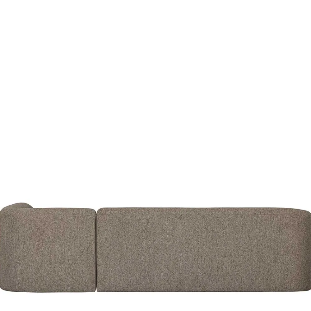Wohnen Sofas<Ecksofa in Hellbraun Chenille Bezug - Acira