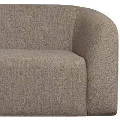 Wohnen Sofas<Ecksofa in Hellbraun Chenille Bezug - Acira